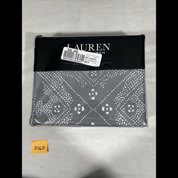 NIB Lauren Ralph Lauren Luke Medallion Queen set - Picture 1 of 12